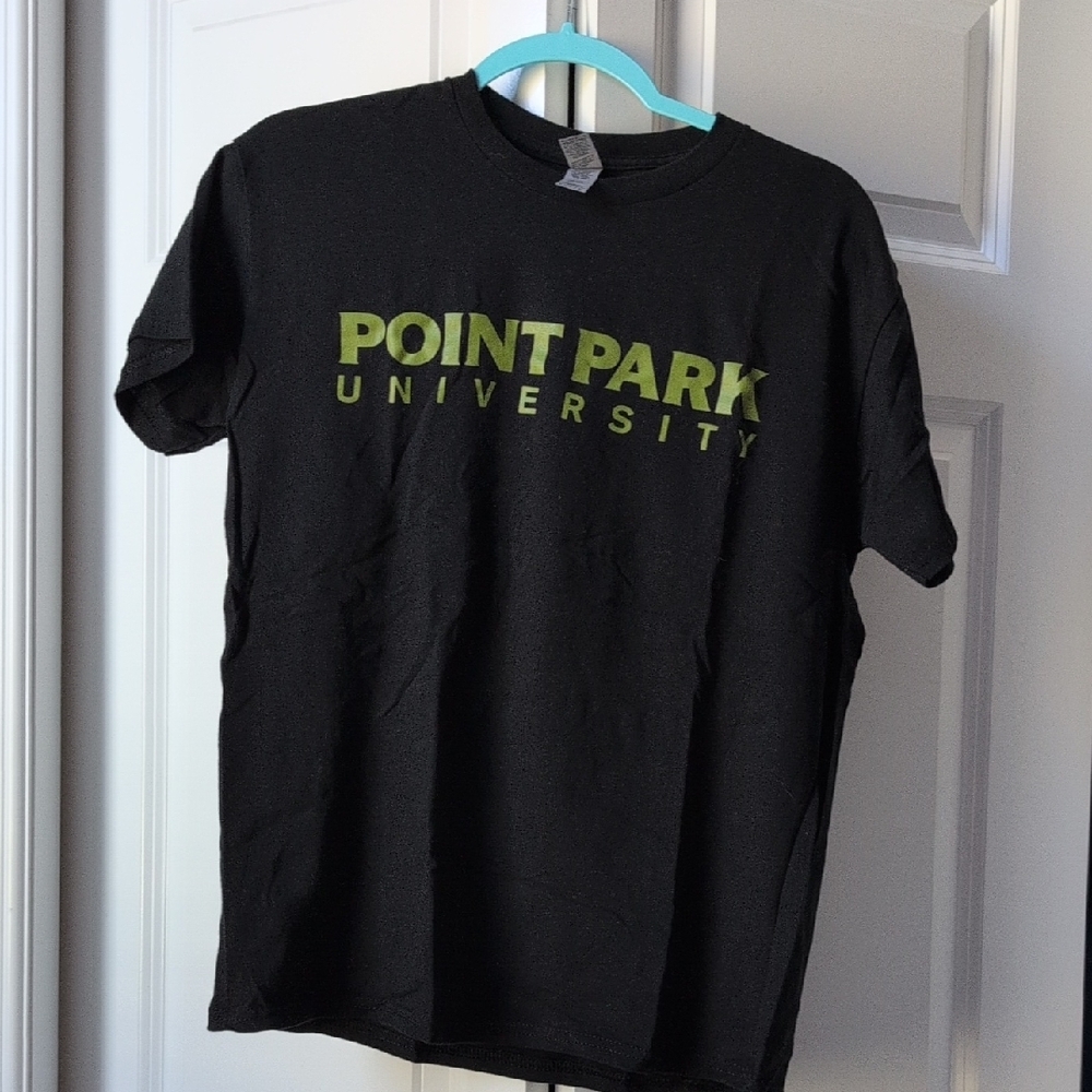 Black and Green Short Sleeve Tee